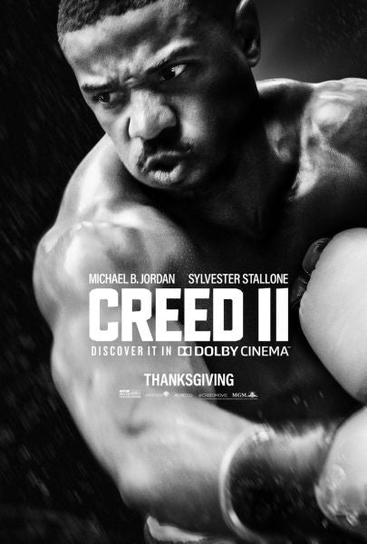 Movie Posters, creed 2 II movie