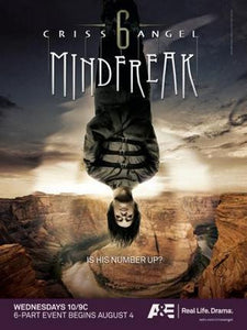 Criss Angel poster Mindfreak for sale cheap United States USA