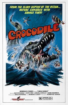 Crocodile Metal Movie Poster 8in x 12in