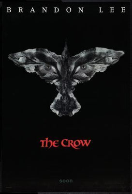 Crow Metal Movie Poster 8in x 12in