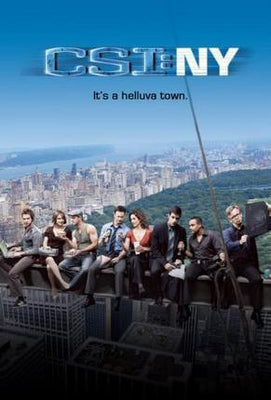Csi Ny poster tin Metal Print Wall Art