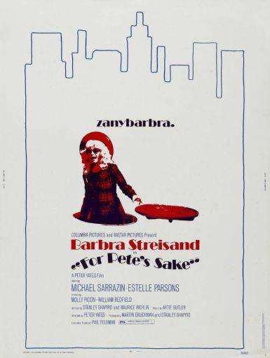 For Petes Sake Poster Barbara Streisand 16inx24in 