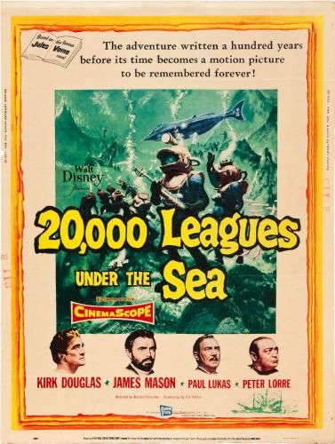 20000 Leagues Under The Sea poster 24in x 36in for sale cheap United States USA