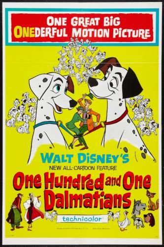 101 Dalmations Poster 24x36