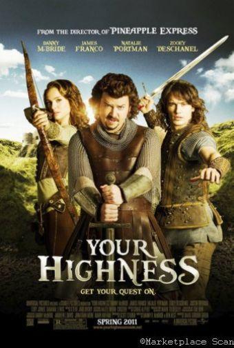 Your Highness poster 16x24