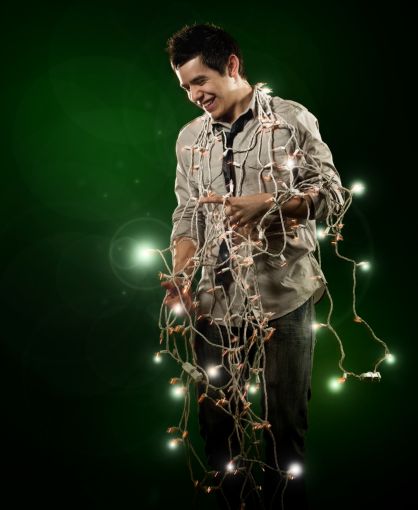 David Archuleta Poster Lights 24inx36in The Poster Depot
