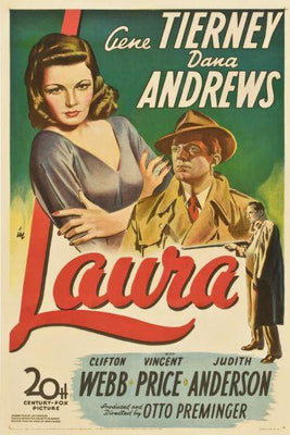 Laura Poster 27x40 The Poster Depot