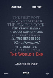 The Worlds End poster 16inx24in 