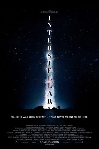 Interstellar 11x17 poster for sale cheap United States USA
