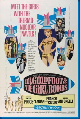 Dr Goldfoot And The Girlbombs poster for sale cheap United States USA