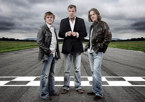 Former Top Gear Presenters Jeremy Clarkson Richard Hammond James May poster for sale cheap United States USA