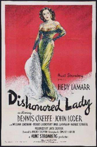 Dishonored Lady Poster On Sale United States