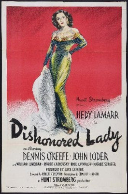 Dishonored Lady poster for sale cheap United States USA