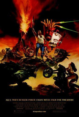 Aqua Teen Hunger Force Metal Print 8in x 12in