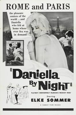 Daniella By Night Elke Sommer movie poster Sign 8in x 12in