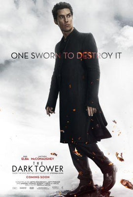 The Dark Tower Metal Movie Poster 8in x 12in