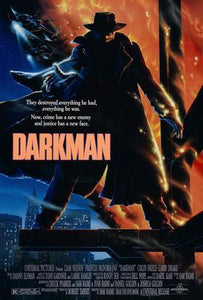 Darkman movie poster Sign 8in x 12in