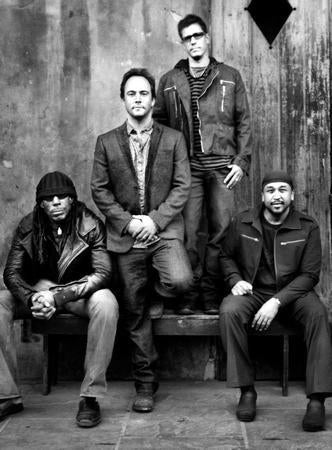 Dave Matthews Poster BW group portrait 24x36 - Fame Collectibles
