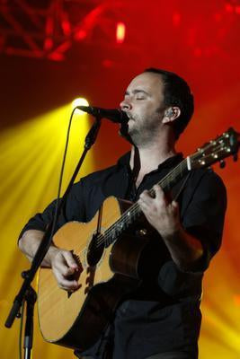 Dave Matthews Guitar Red Bg Metal Poster Choose Style The Poster Depot