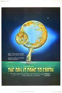 Day It Came To Earth The movie poster Sign 8in x 12in