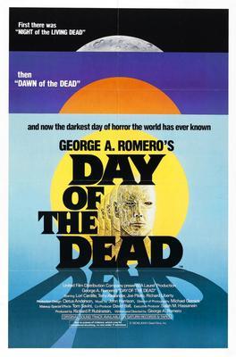 Day Of The Dead Metal Movie Poster 8in x 12in