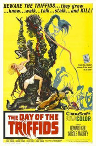 Day Of The Triffids The movie poster Sign 8in x 12in