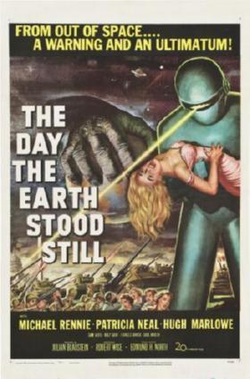 Day The Earth Stood Still Movie Poster 24in x 36in - Fame Collectibles
