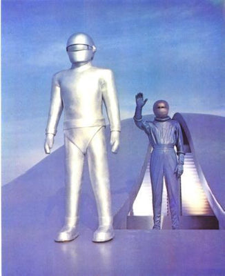 Day The Earth stood Still movie poster Metal Print 8in x 12in