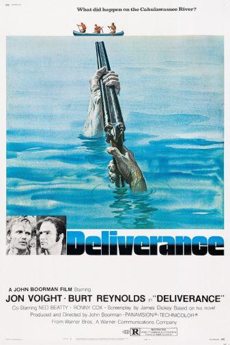 Deliverance movie poster Sign 8in x 12in