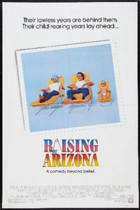 Raising Arizona Photo Sign 8in x 12in