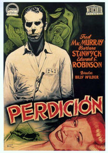 Double Indemnity Perdicion Poster On Sale United States