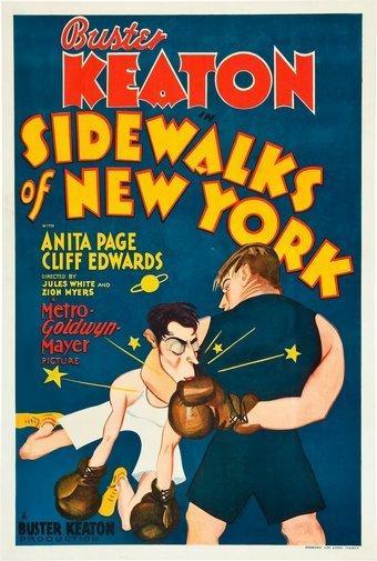 Sidewalks Of New York poster 16inx24in Poster 16x24