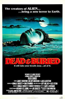 Dead And Buried movie poster Sign 8in x 12in