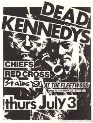 Dead Kennedys Metal Print 8in x 12in