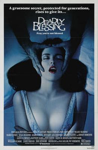 Deadly Blessing movie poster Sign 8in x 12in