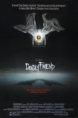 Deadly Friend movie poster Metal Print 8in x 12in