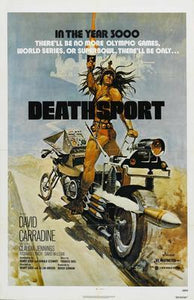 Deathsport movie poster Sign 8in x 12in