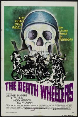 Death Wheelers Metal Movie Poster 8in x 12in
