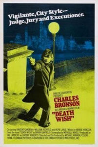 Death Wish movie poster Sign 8in x 12in