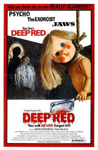 Deep Red Movie Poster 11x17 Mini Poster