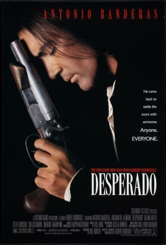 Desperado Metal Movie Poster 8in x 12in | The Poster Depot The Poster Depot