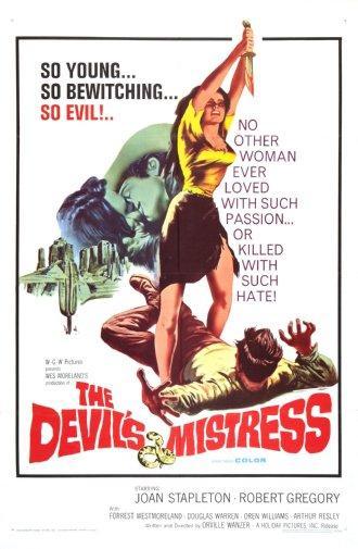 Devils Mistress The movie poster Sign 8in x 12in