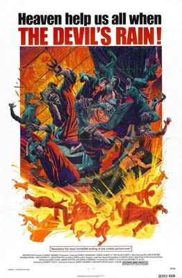 Devils Rain The Metal Movie Poster 8in x 12in