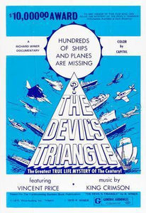 Devils Triangle The movie poster Sign 8in x 12in