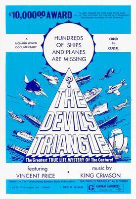 Devils Triangle The movie poster Sign 8in x 12in