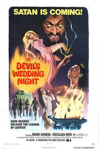 Devils Wedding Night The movie poster Sign 8in x 12in