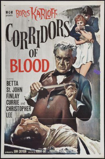 Corridors Of Blood poster 16inx24in 