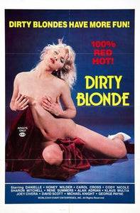 Dirty Blonde movie poster Sign 8in x 12in