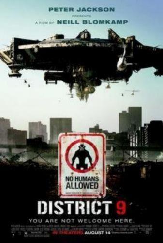 District 9 Movie Poster Metal Poster Choose Style The Poster Depot