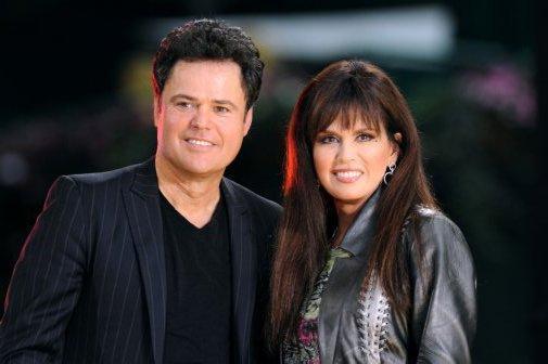 Donny And Marie Osmond Photo Sign 8in x 12in